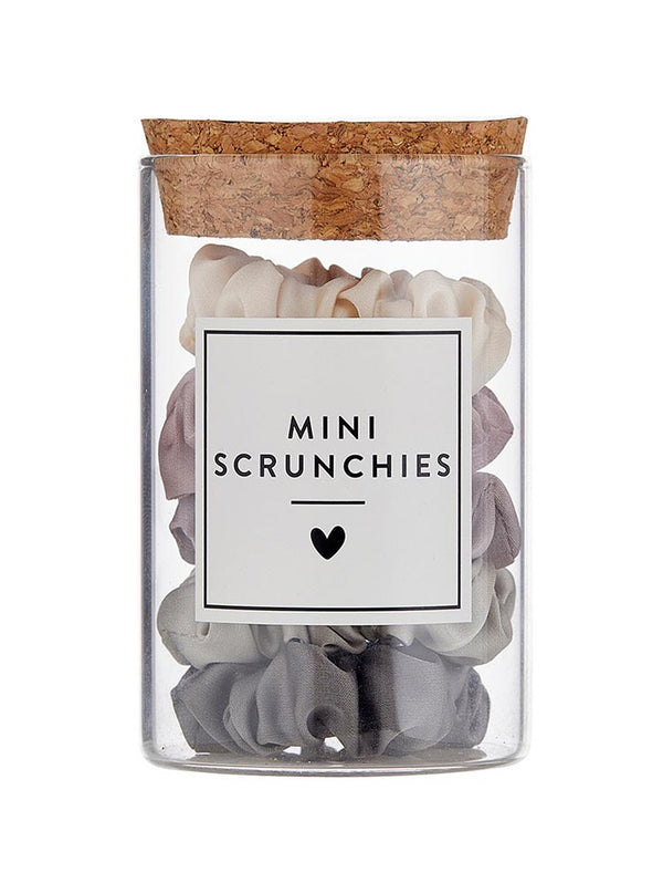 Mini Satin Scrunchies Jar - Lilac Ash Ombre-BELLA-Over the Rainbow