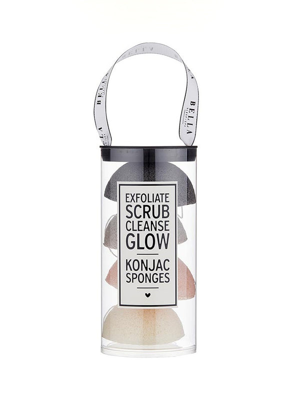 Facial Konjac Sponges - Ivory-BELLA-Over the Rainbow