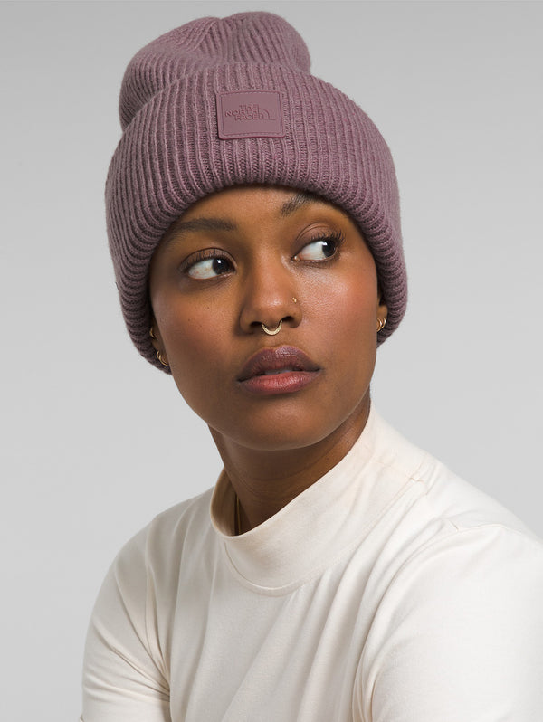 Urban Patch Beanie - Fawn Grey -The North Face-Over the Rainbow