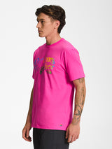Pride T-Shirt - Pink Glo-The North Face-Over the Rainbow