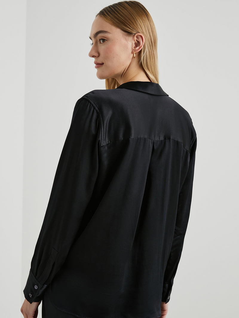 Nissa Shirt - Black-Rails-Over the Rainbow