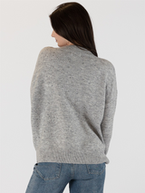 Fleck V-Neck Sweater - Ocean-LYLA+LUXE-Over the Rainbow