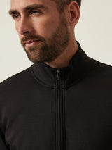 High Neck Zip Up - Black-34 HERITAGE-Over the Rainbow