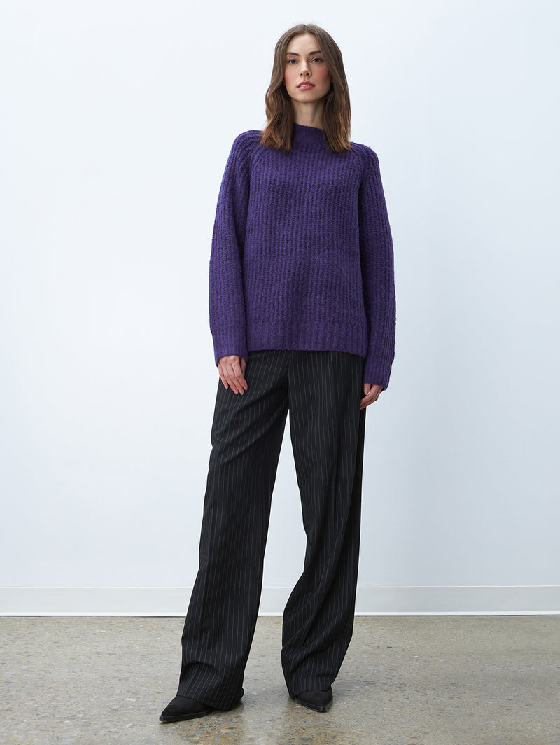 Olive Sweater - Sky-LINE-Over the Rainbow