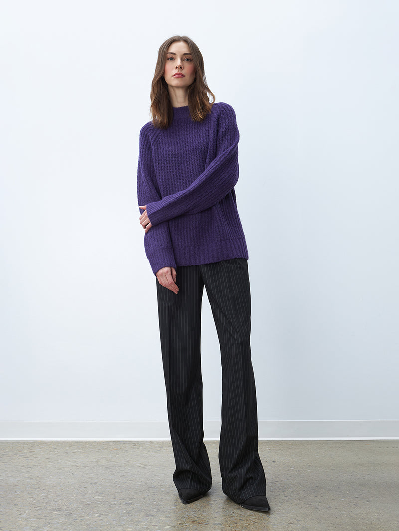 Olive Sweater - Sky-LINE-Over the Rainbow