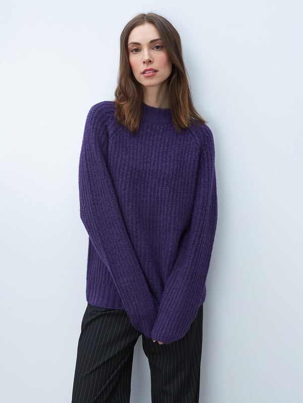 Olive Sweater - Sky-LINE-Over the Rainbow