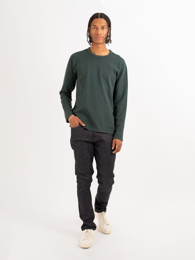 Tobin Double Faced Jersey Long Sleeve - Bullfrog-Velvet-Over the Rainbow