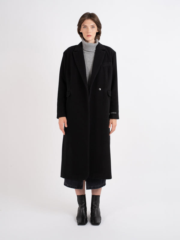 Wanda Coat - Black-HERSKIND-Over the Rainbow