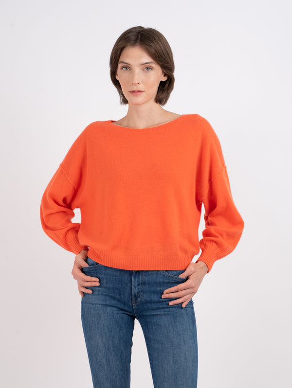 Abby Balloon Sweater-CRUSH-Over the Rainbow