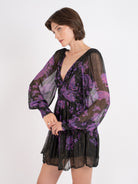 Viha Mini Dress - Lurex-HEMANT&NANDITA-Over the Rainbow