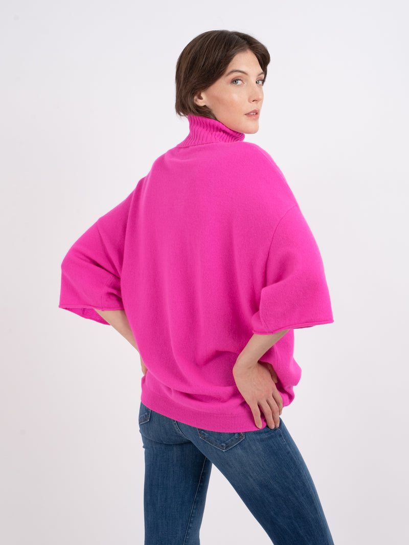 Nash Roll Neck Sweater-CRUSH-Over the Rainbow