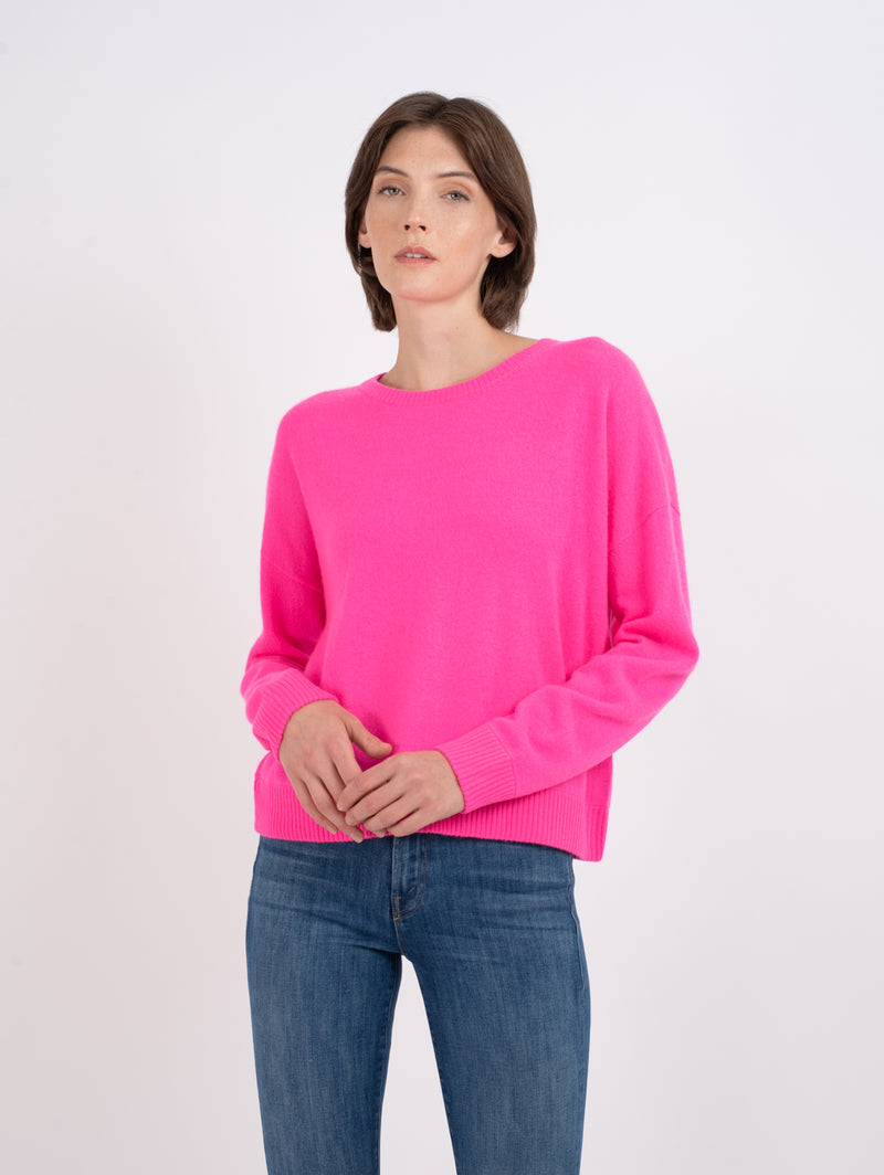 Betsy Boyfriend Crew Sweater-BRODIE-Over the Rainbow