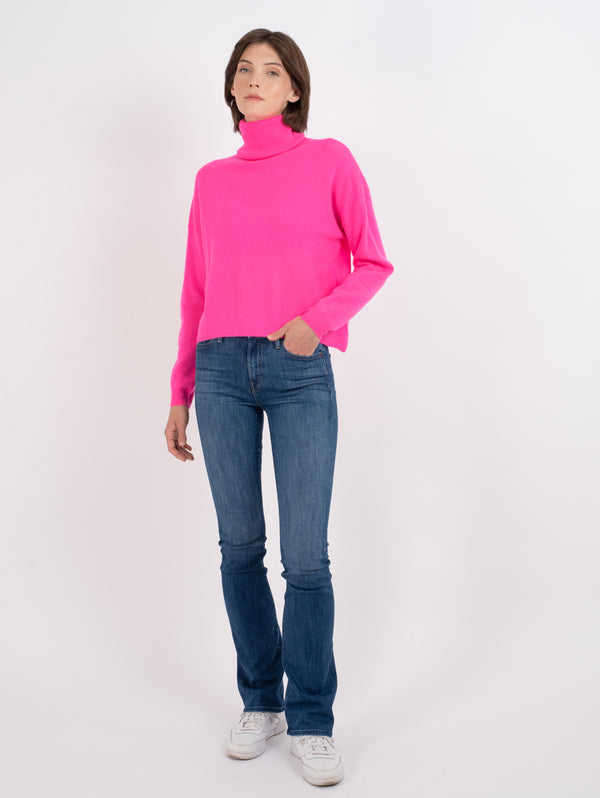 Susie Roll Neck Sweater-BRODIE-Over the Rainbow
