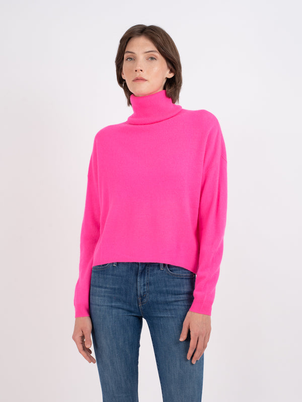 Susie Roll Neck Sweater-BRODIE-Over the Rainbow