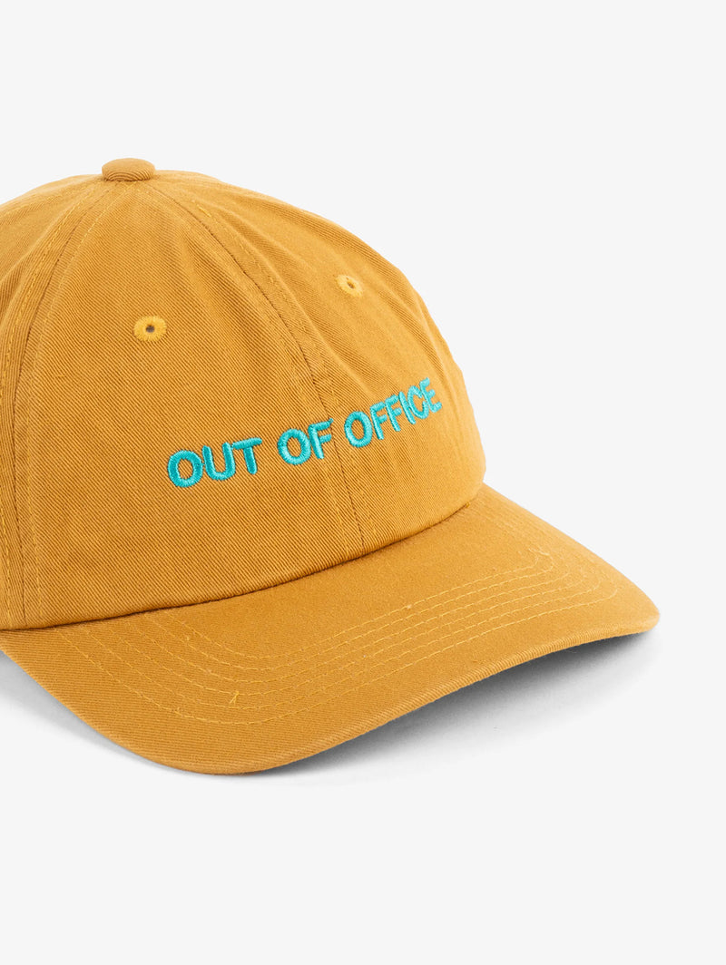 Triple O Dad Cap - Mustard/Teal