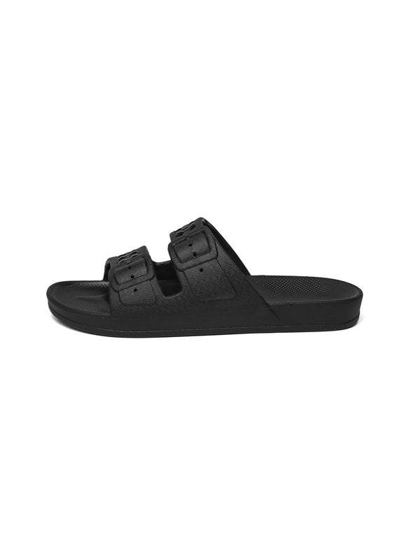 Paz Woven Slide - Black-FREEDOM MOSES-Over the Rainbow