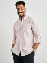 Perry Oxford Shirt - Perfect Pink Oxford-Rails-Over the Rainbow