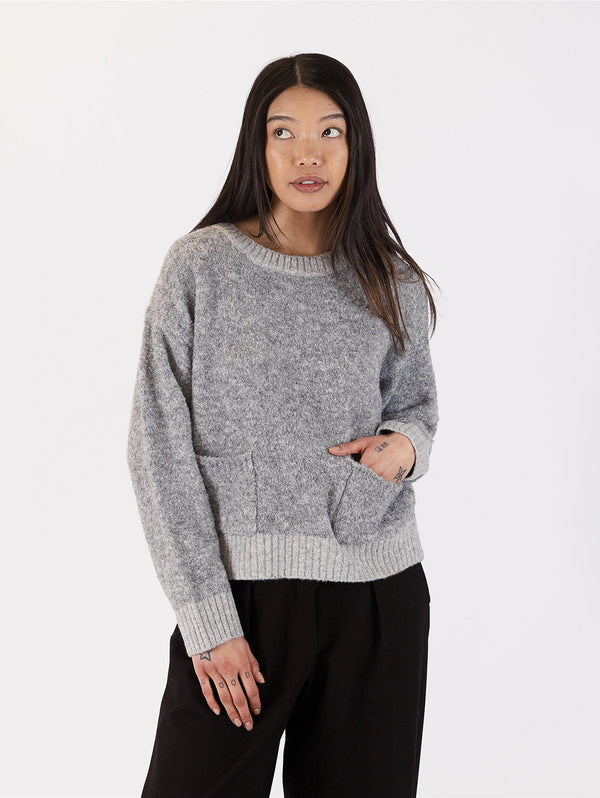 Phoebe Sweater - Grey-LYLA+LUXE-Over the Rainbow