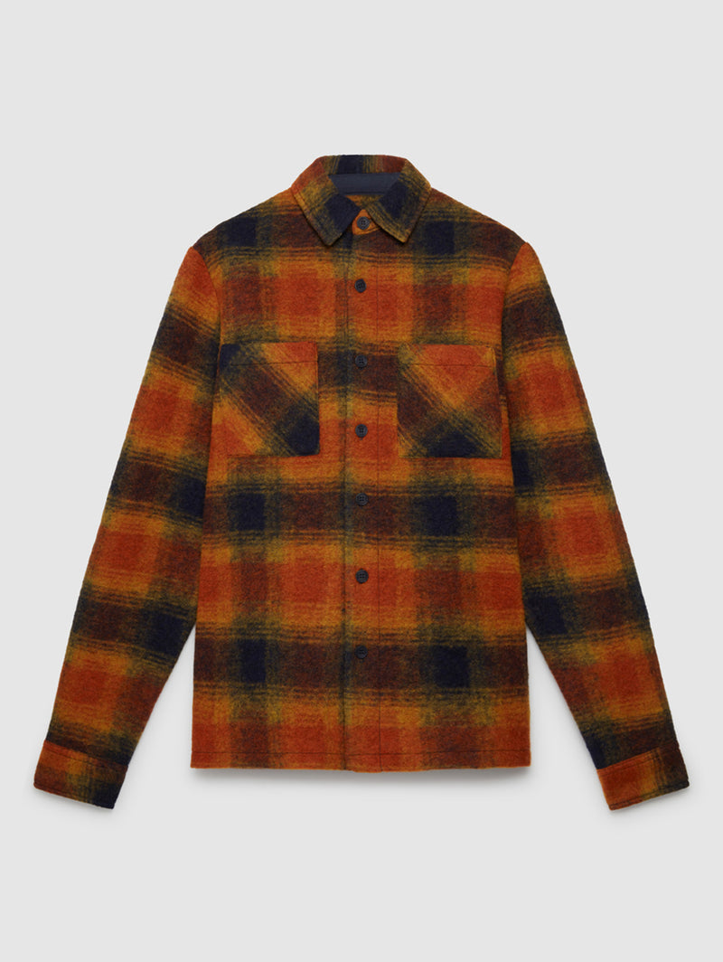 Whiting Shirt - Pine Orange-Wax London-Over the Rainbow