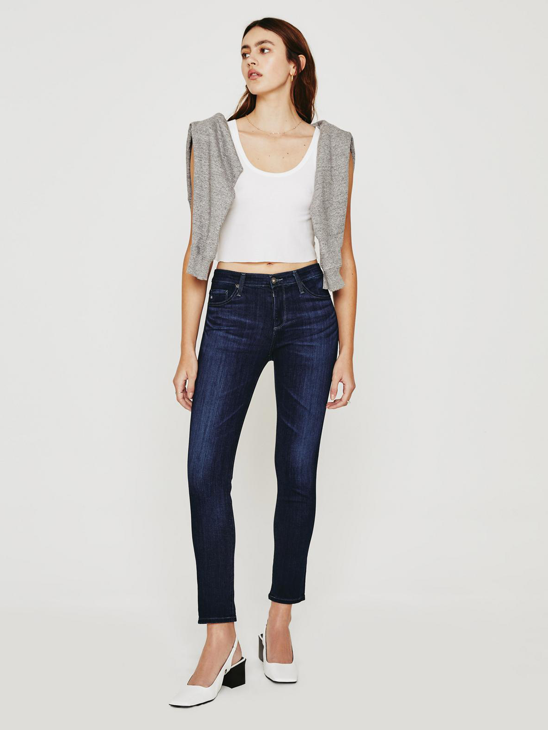 Prima Cigarette Ag Prima Crop Concord AG Jeans PRIMA MID RISE