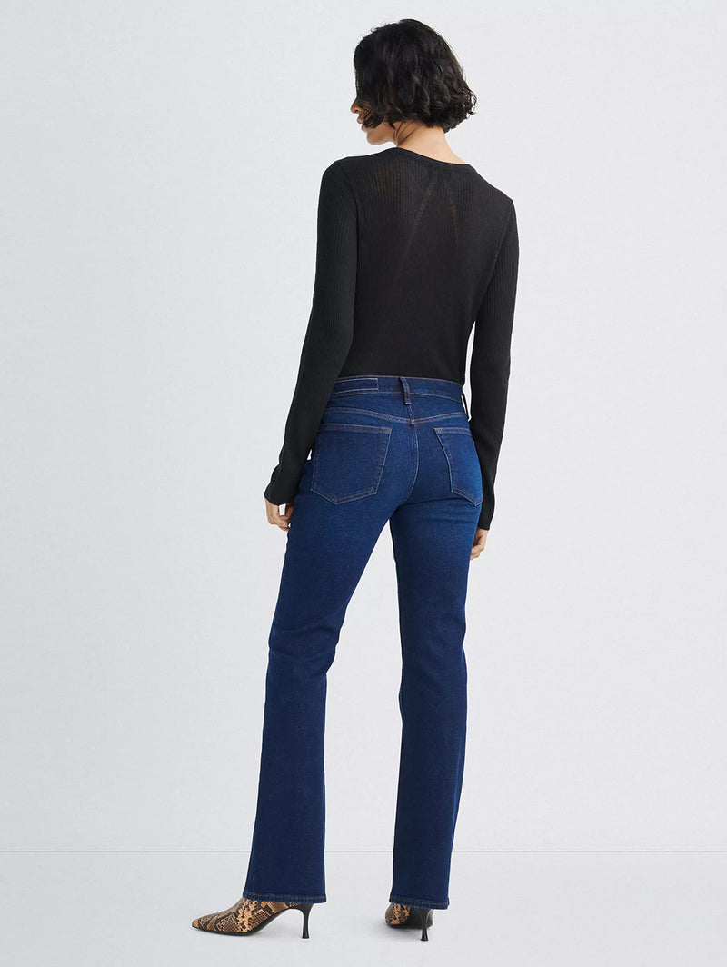 Peyton Mid Rise Boot Jean - Clarissa-RAG + BONE-Over the Rainbow