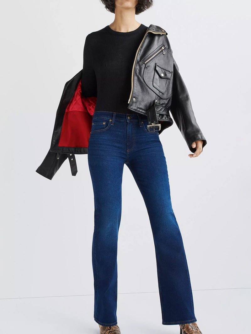 Peyton Mid Rise Boot Jean - Clarissa-RAG + BONE-Over the Rainbow