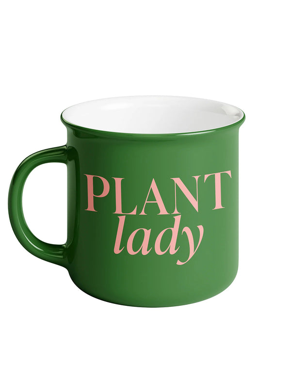 Plant Lady 11oz Campfire Style Coffee Mug-SWEET WATER DECOR-Over the Rainbow