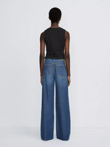 Priya Crepe Vest - Black-RAG + BONE-Over the Rainbow