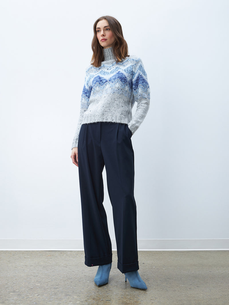 Rae Turtleneck Sweater - Aspen-LINE-Over the Rainbow