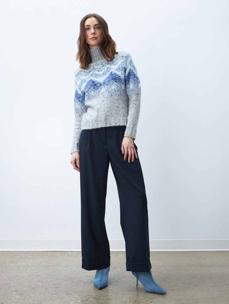 Rae Turtleneck Sweater - Aspen-LINE-Over the Rainbow