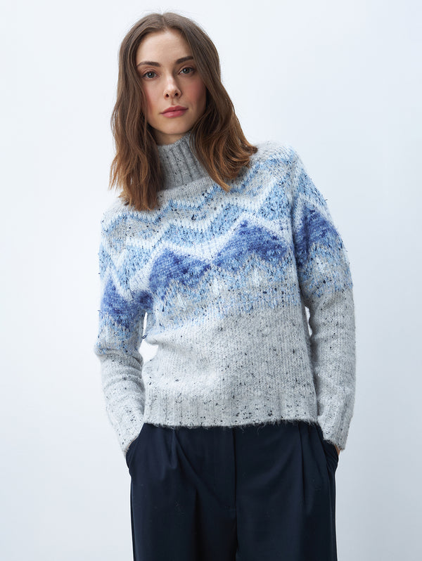 Rae Turtleneck Sweater - Aspen-LINE-Over the Rainbow