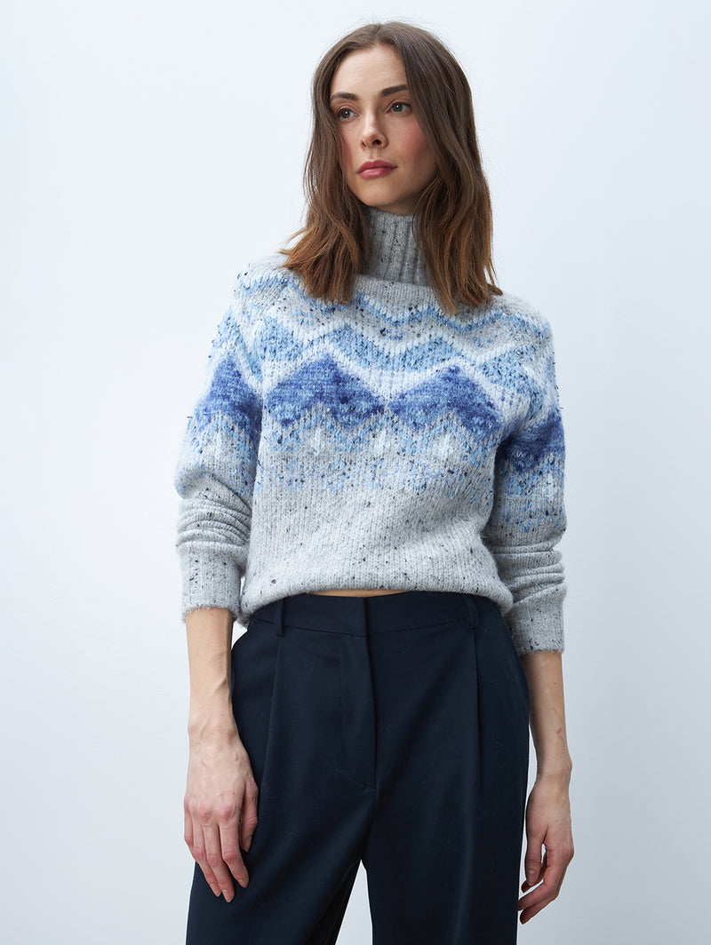 Rae Turtleneck Sweater - Aspen-LINE-Over the Rainbow