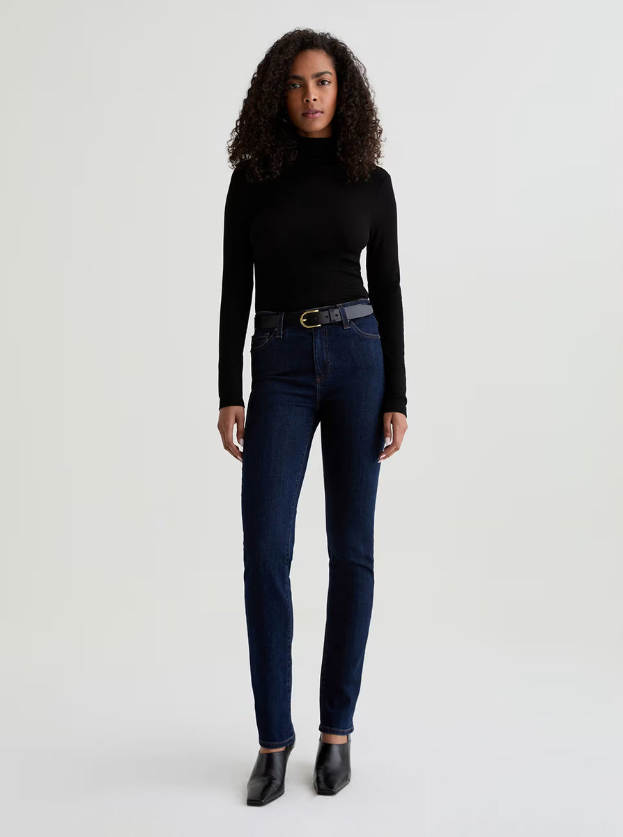 AG JEANS | Mari Extended Straight Jean - Modern Indigo | Over the ...