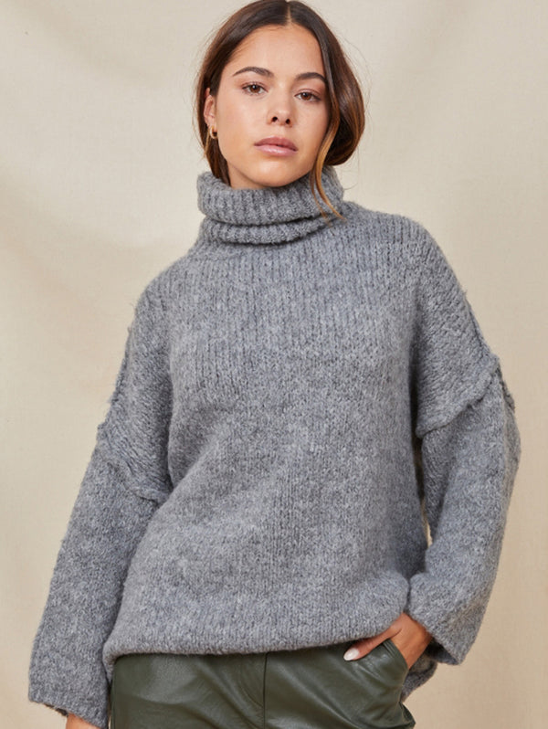 Niamh Turtleneck Sweater-CHARLI-Over the Rainbow