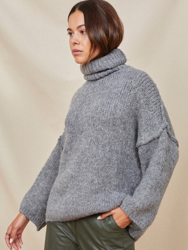 Niamh Turtleneck Sweater-CHARLI-Over the Rainbow