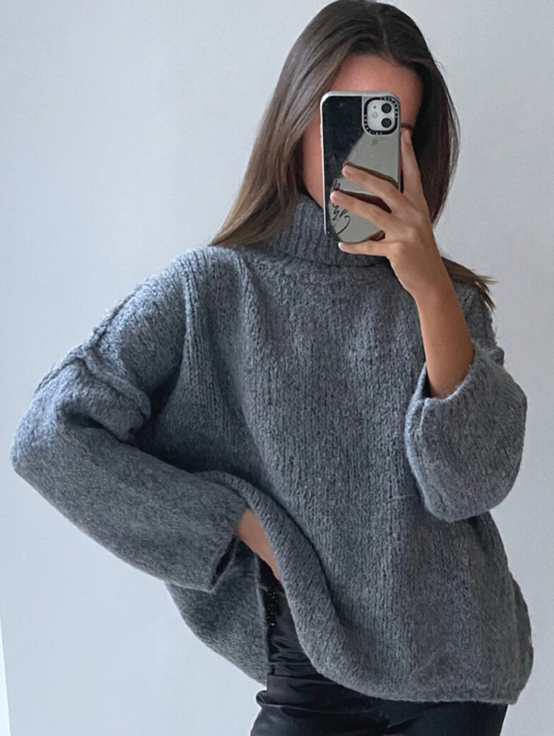 Niamh Turtleneck Sweater-CHARLI-Over the Rainbow