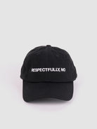 Respectfully Dad Cap - Black/White-INTENTIONALLY _______-Over the Rainbow