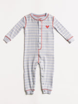 Mountain Mama Infant Romper - Blue Mist-PJ Salvage-Over the Rainbow