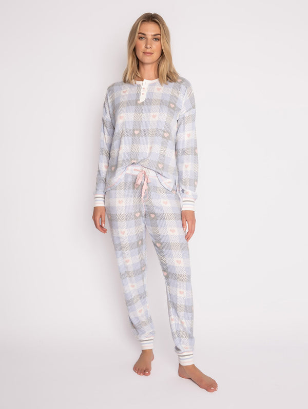 Ski Jammie Classic PJ Set - Blue Mist-PJ Salvage-Over the Rainbow