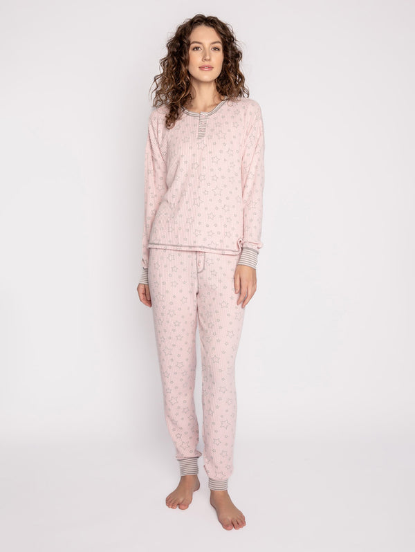 Ski Jammie Classic PJ Set - Pink Dream-PJ Salvage-Over the Rainbow