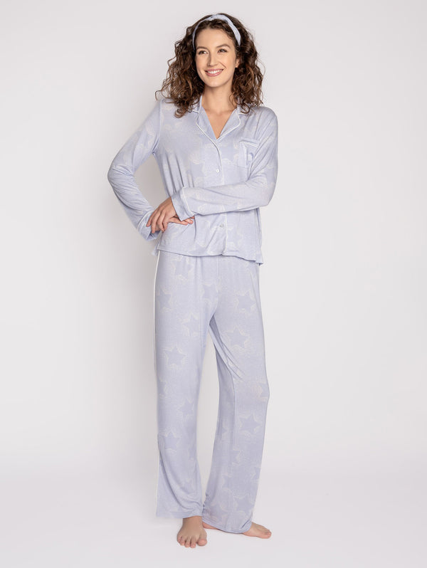 Twinkle Star PJ Set - Blue Mist-PJ Salvage-Over the Rainbow