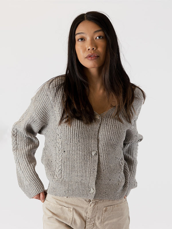 Rome Cardigan - Grey/Oat-LYLA+LUXE-Over the Rainbow