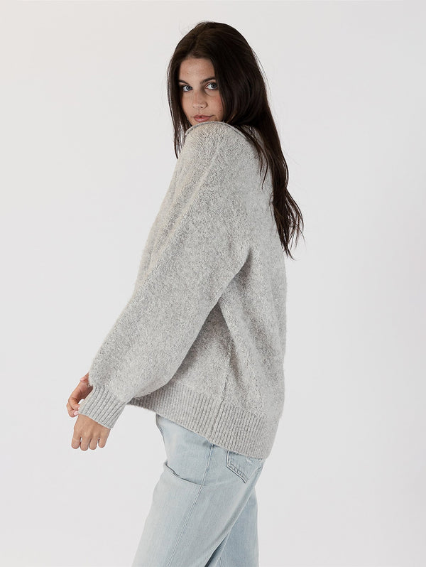 Roo Sweater - Light Grey-LYLA+LUXE-Over the Rainbow