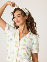 Limes & Sunshine PJ Set - Ivory