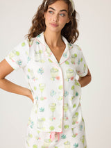 Limes & Sunshine PJ Set - Ivory