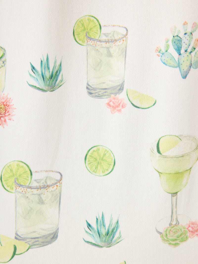 Limes & Sunshine PJ Set - Ivory