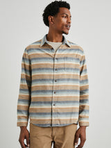 Runson Shirt - Santa Fe Stripe-Rails-Over the Rainbow