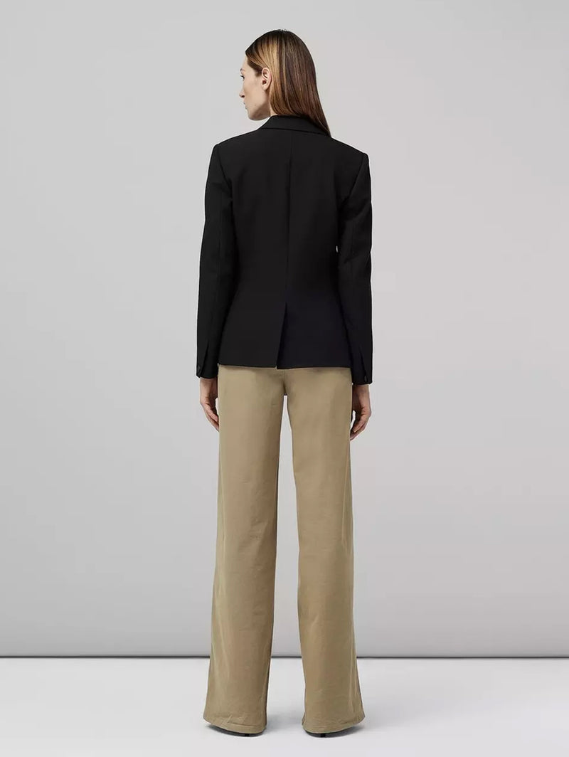 Razor Cady Crepe Blazer - Black-RAG + BONE-Over the Rainbow