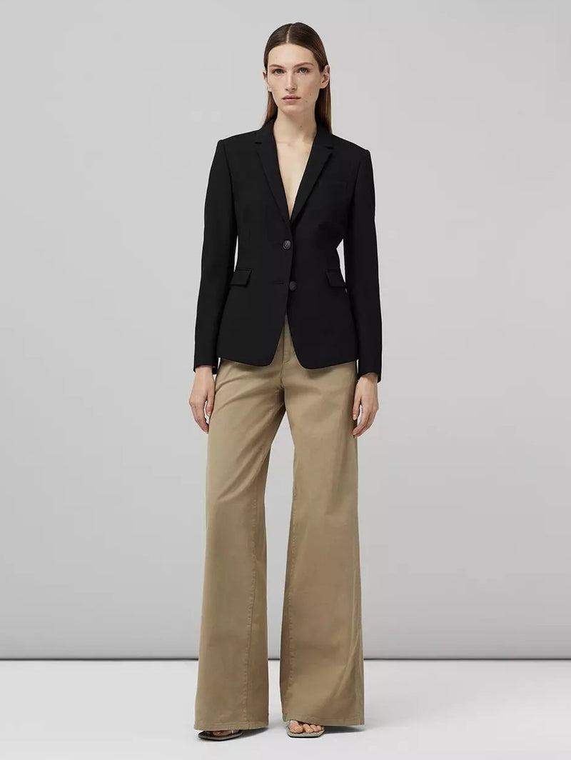 Razor Cady Crepe Blazer - Black-RAG + BONE-Over the Rainbow