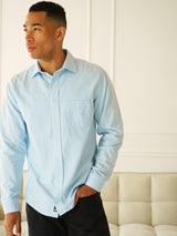 Humphrey Oxford Shirt - Pale Blue-Benson-Over the Rainbow
